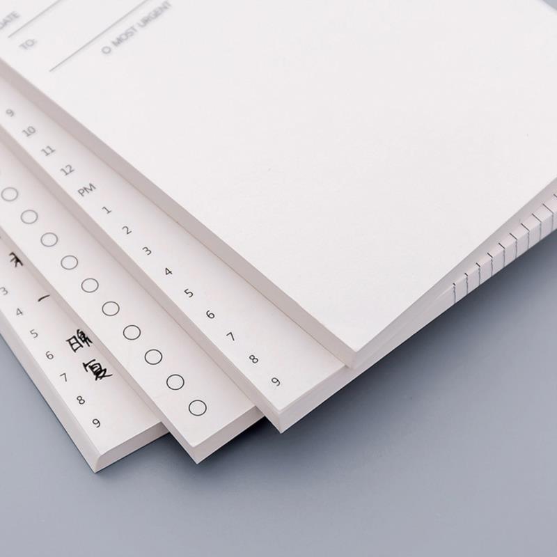 Daily Schedule Memo Pad To Do List Time Sticky Note Schedule Planner Stickers