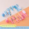 10-Piece Baby Care Set: Ear Pick, Nail Clipper, Nail File, Medicine Feeder.