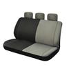9 Pcs Black & Grey Car Seat Covers Protector Interior Accessories For 5-Seat Car