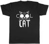 Cool Cat Mens Unisex T-Shirt Tee