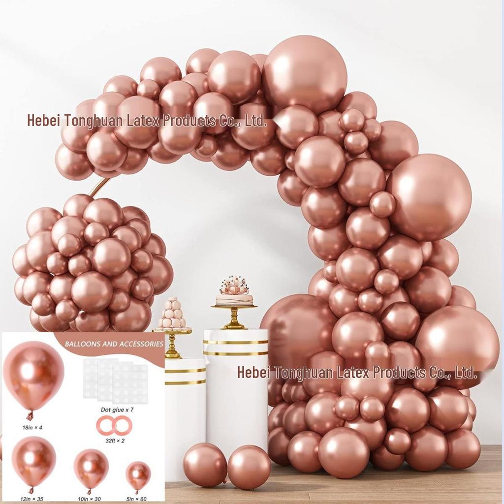 Conjunto de Balões Macarons Matte e Metálicos para Decorações de Festa de Aniversário Multicena