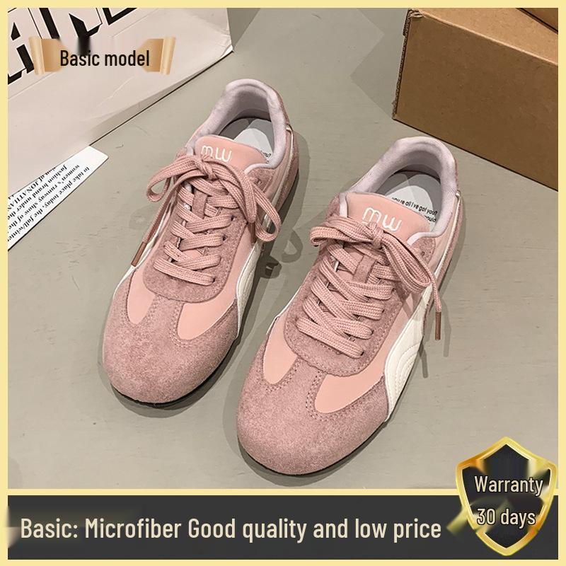 Women's Versatile White Sneakers - Flat-Bottomed German Trainers, 2025 Spring/Summer Casual Sports Shoes.