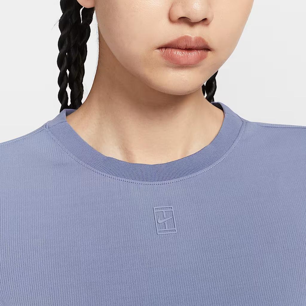 Nike Court Advantage Dri-FIT Stylish Simple Versatile Quick-Dry Tennis Shirt Women tops HQ2995-499