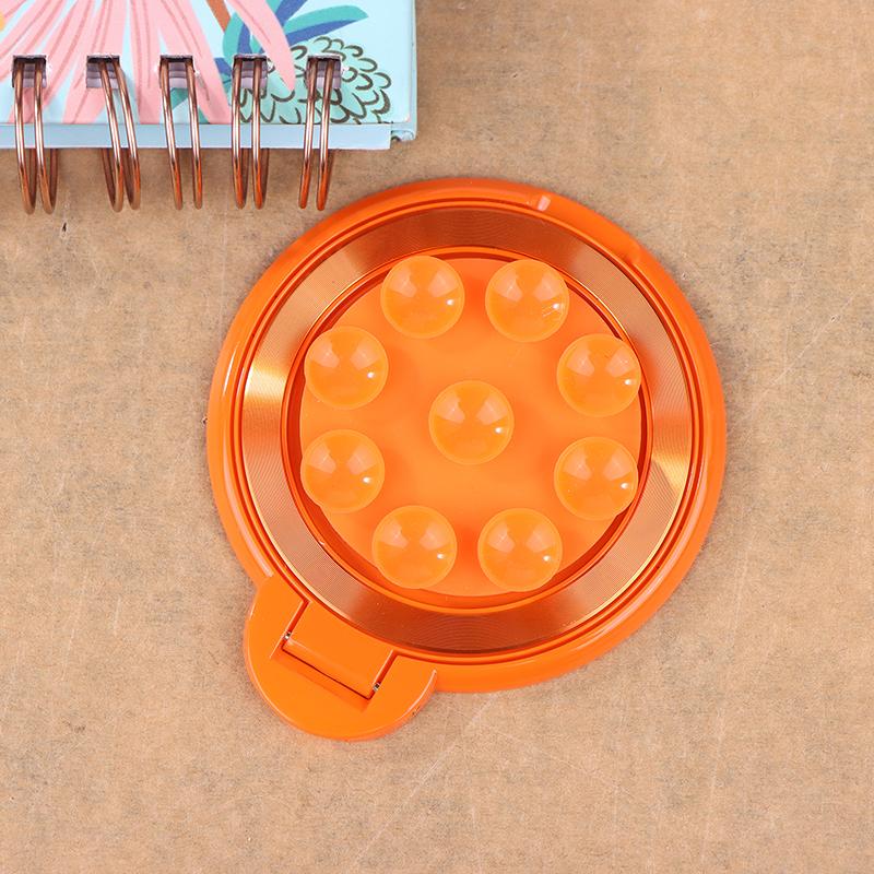 Anti-Slip Magnetic Suction Cup Phone Mount Ultra-Slim Silicone Phone Ring Holder With Strong Suction Cup Desktop & Car Mount