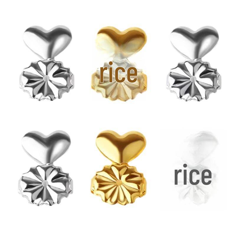 Heart-Shaped Earring Support: Anti-Fall, Anti-Droop Lifter & DIY Jewelry Accessory