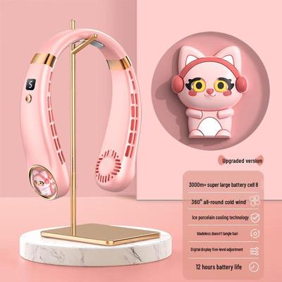 OEING Portable Rechargeable Bladeless Neck Fan