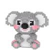 Schattige Koala Dier Bouwstenen Speelgoed Kleine Deeltjes Bakstenen 3D Puzzel Assemblage Voor Kinderen Verjaardagscadeaus Huis Ornament