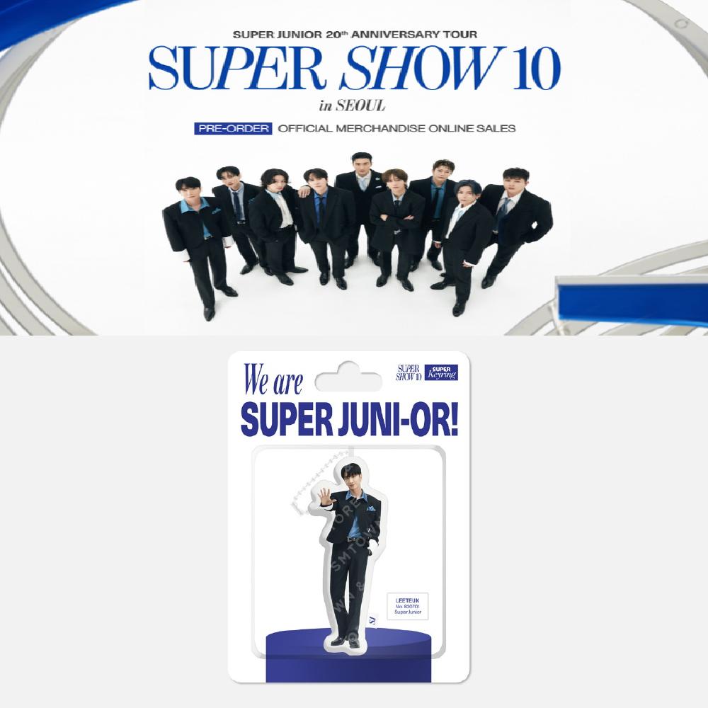 Pre-order SUPER JUNIOR Concert SUPER SHOW 10 Key Ring SJ Ver.