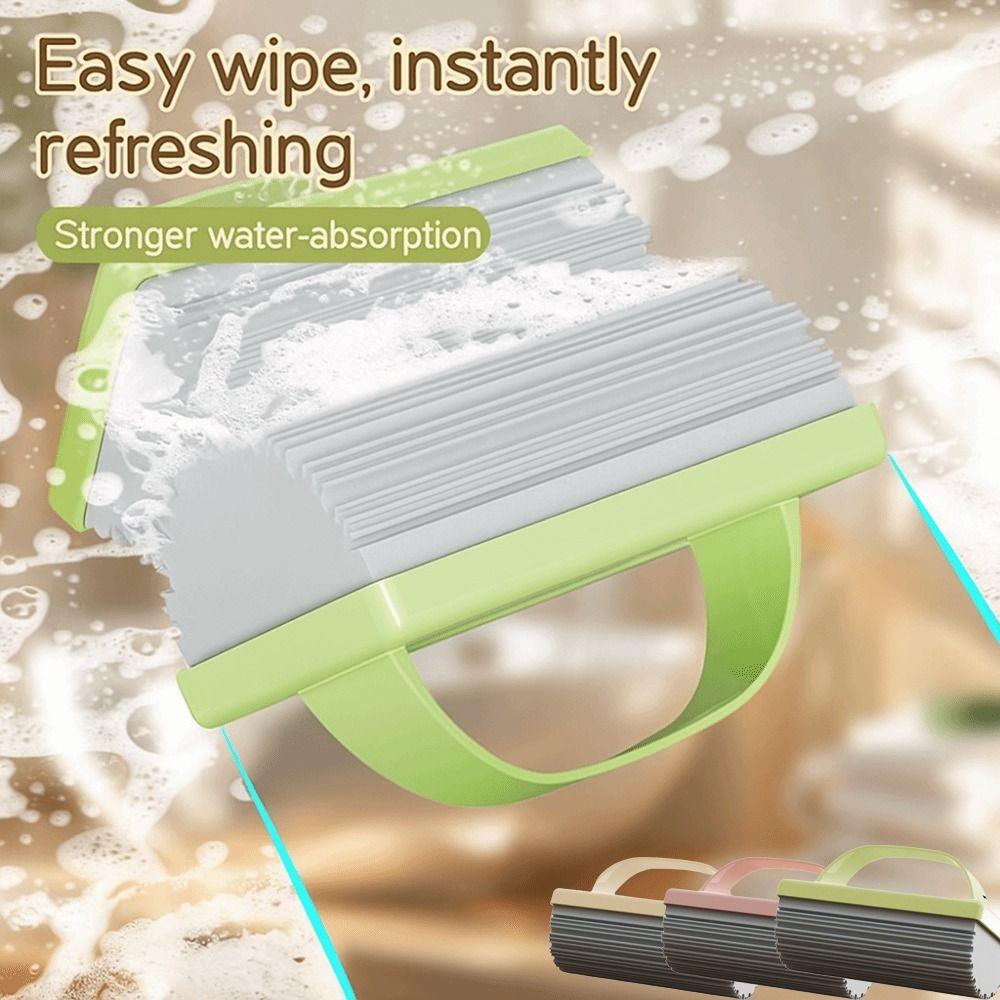 New Mini Handheld Small Mop Non-Scratch Reusable Desktop Mop Wet Dry Use on Durable Desktop Lazy Small Mops Bathroom