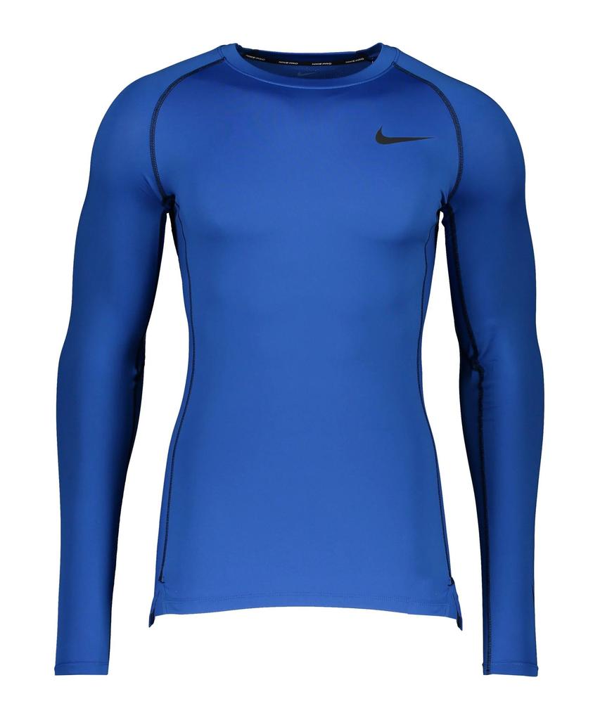 Nike Pro Dri-FIT Tight LS Tee compression blue