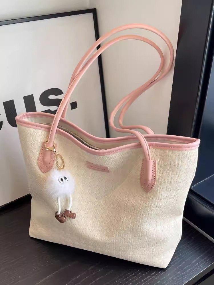 Damen 2024 Casual Tote Bag mit großem Fassungsvermögen für Arbeit und Studium