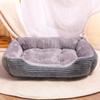 Letto rettangolare per cani Sacco a pelo Cuccia per gatti Cucciolo Divano letto Cuccia per animali Letti caldi invernali Cuscino