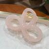 Bowknot Shark Clips Acrylic Hairgrip New Hair Clips  Women