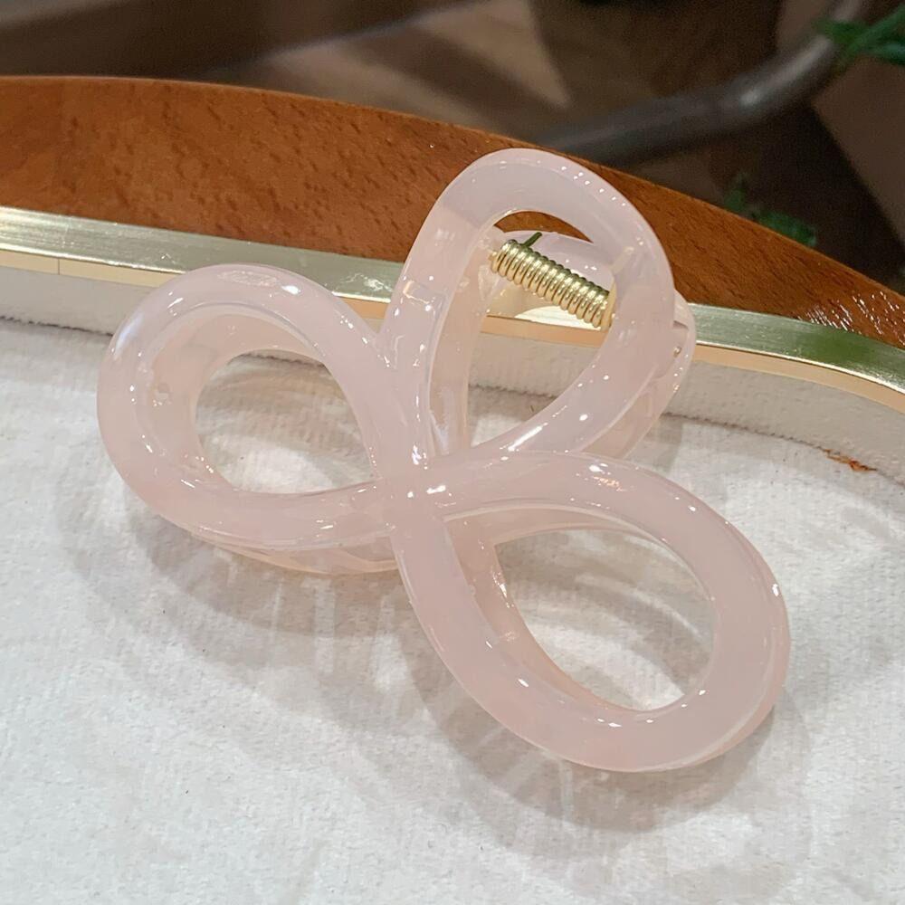 Bowknot Shark Clips Acrylic Hairgrip New Hair Clips Women