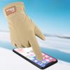 Winter Cycling Warm Gloves for Men with Velvet Thickened Waterproof and Windproof Touch Screen Driving Outdoor Sports Cycling Gloves