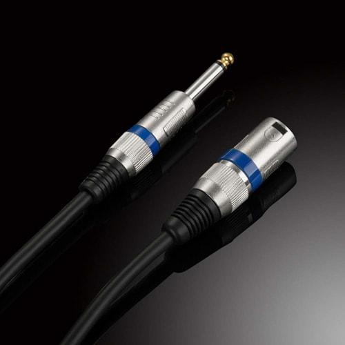 Canon XLR Conversion Cable, Microphone Cable, XLR to Phone Male-Male, Canon XLR XLR Connector, 3-Pin (1m)