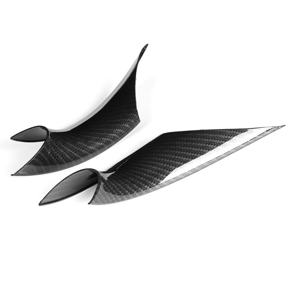 2pcs Interior Door Pull Handle Cover Trim Carbon Fiber Style Fit for 3 Series 4 Series F30 F80 F82 F33