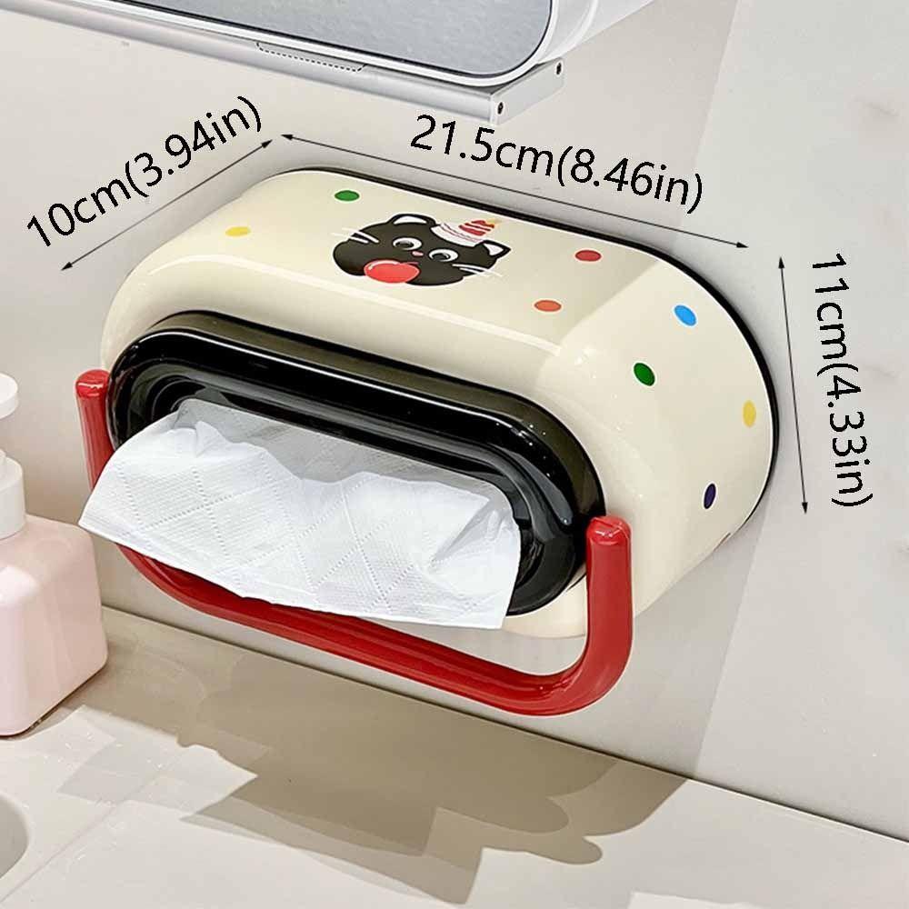 Adorable Cute Tissue Storage Box Kawaii Paper Towel Holder Nordic Napkin Storage Case  Household