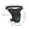 Men Rider Bum Drop Thigh Bag Waterproof Motorcycle Leg Side Bag Motorcycle Riding Shoulder Cross Body Thigh Hip Belt Waist Bags