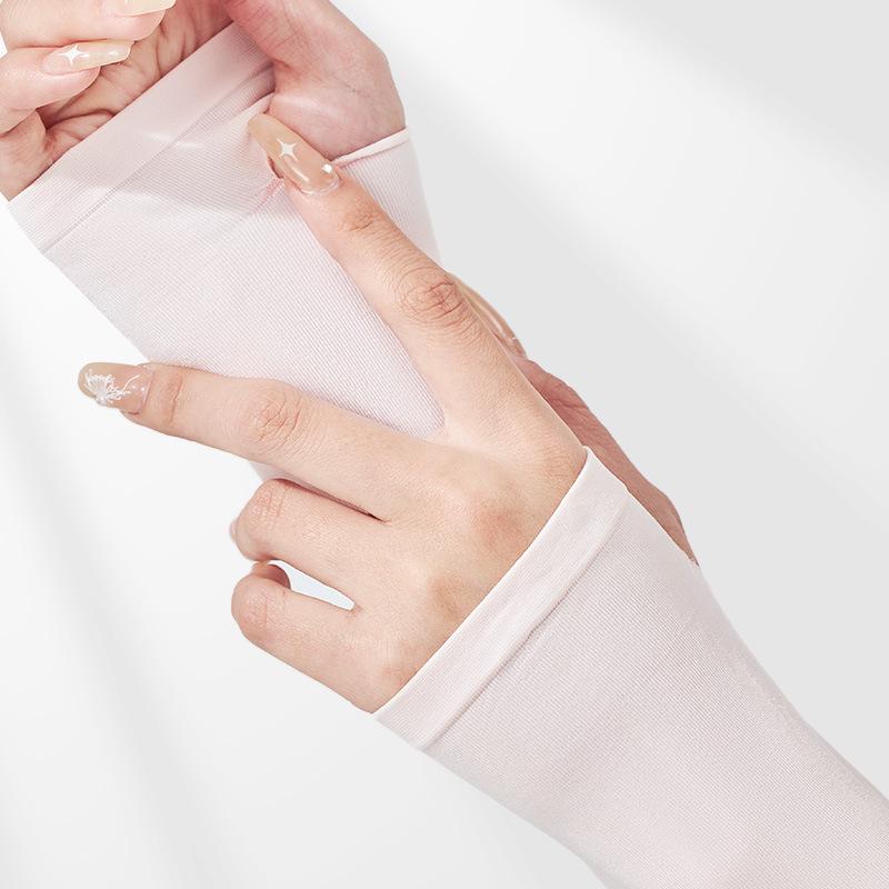 Bona Si Ice Silk Sun Protection Sleeves for Men and Women – UV Shield for Cycling and Driving