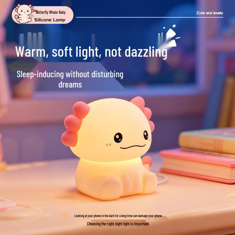 Magnetic Silicone Tap Lamp: Creative Night Light for Children's Bedroom