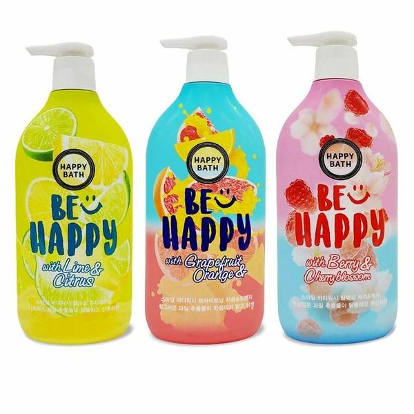 HAPPY BATH Smile Body Wash 900g (WBDFC93) 900g cherry berries