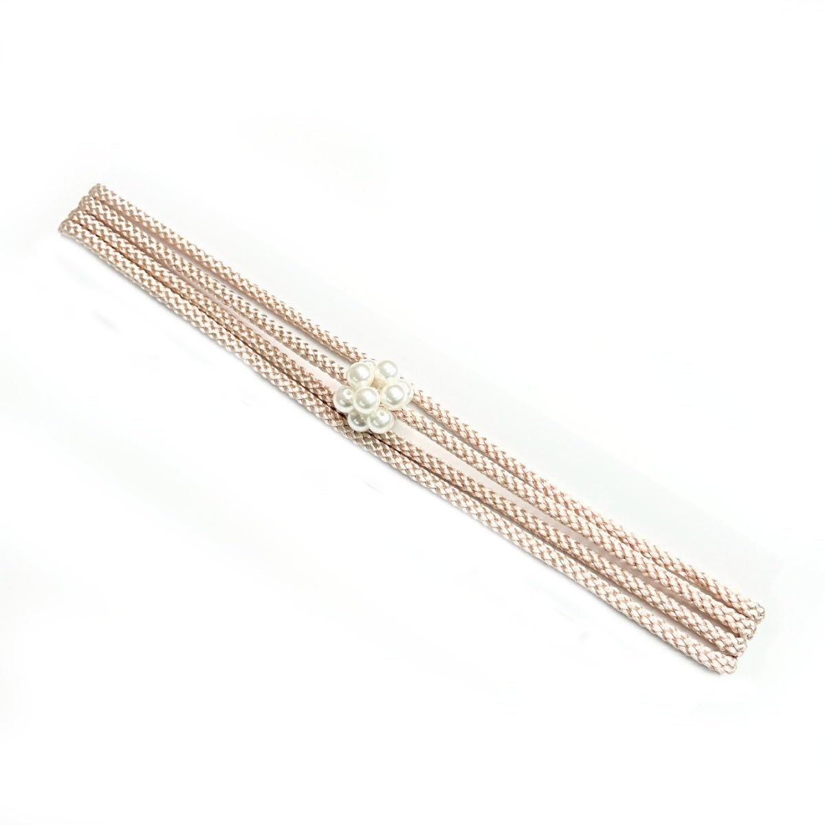 

Decorative Cord with Pearls - Perfect for Yukata, Kimono, and Furisode. Simple and stylish obi cord accessory. Available in yellow, pink, green,