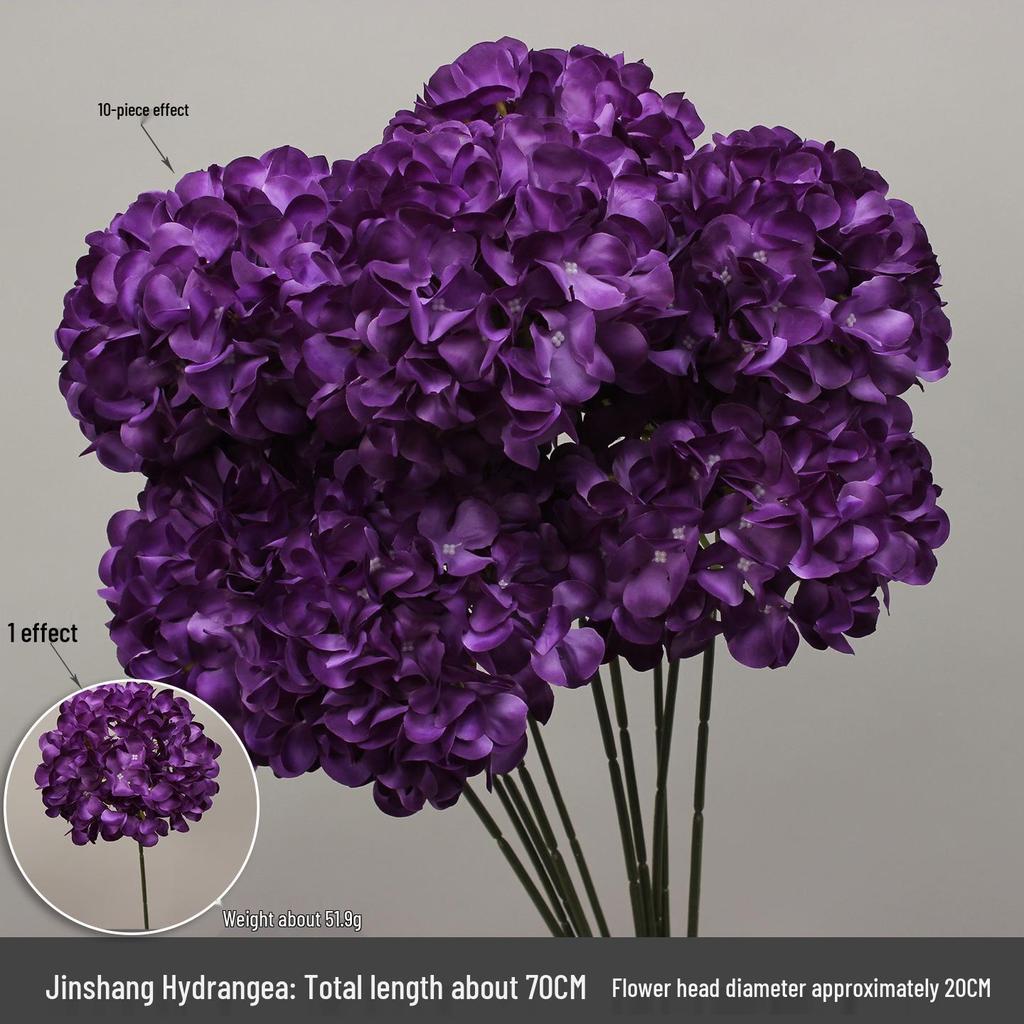 10-Piece Purple Series Artificial Floral Set: Ground Row, Aisle, and Burgundy Wedding Decoration Flowers