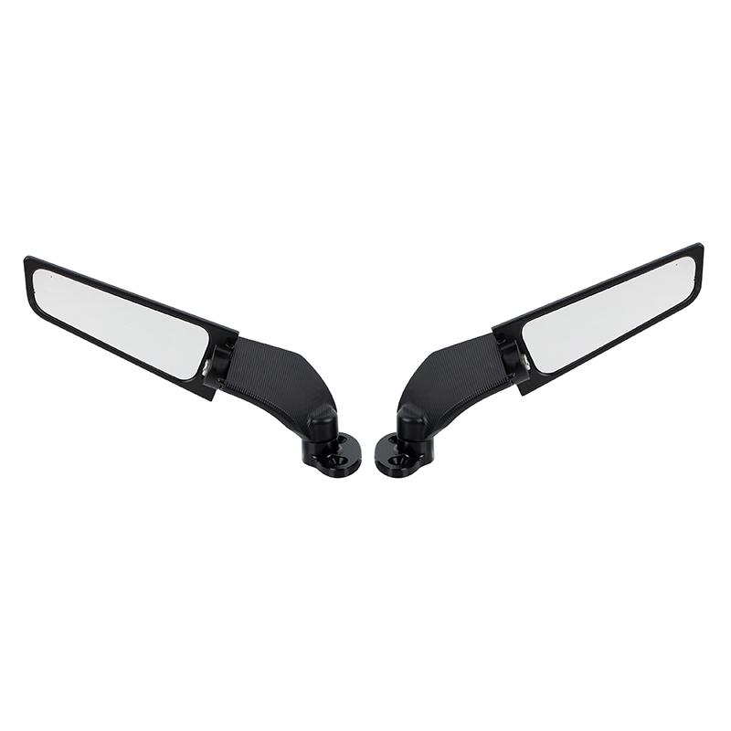 Modified Motorcycle Rearview Mirrors Wind Wing Adjustable Rotating Side Mirrors for BMW S1000RR 2009-2018