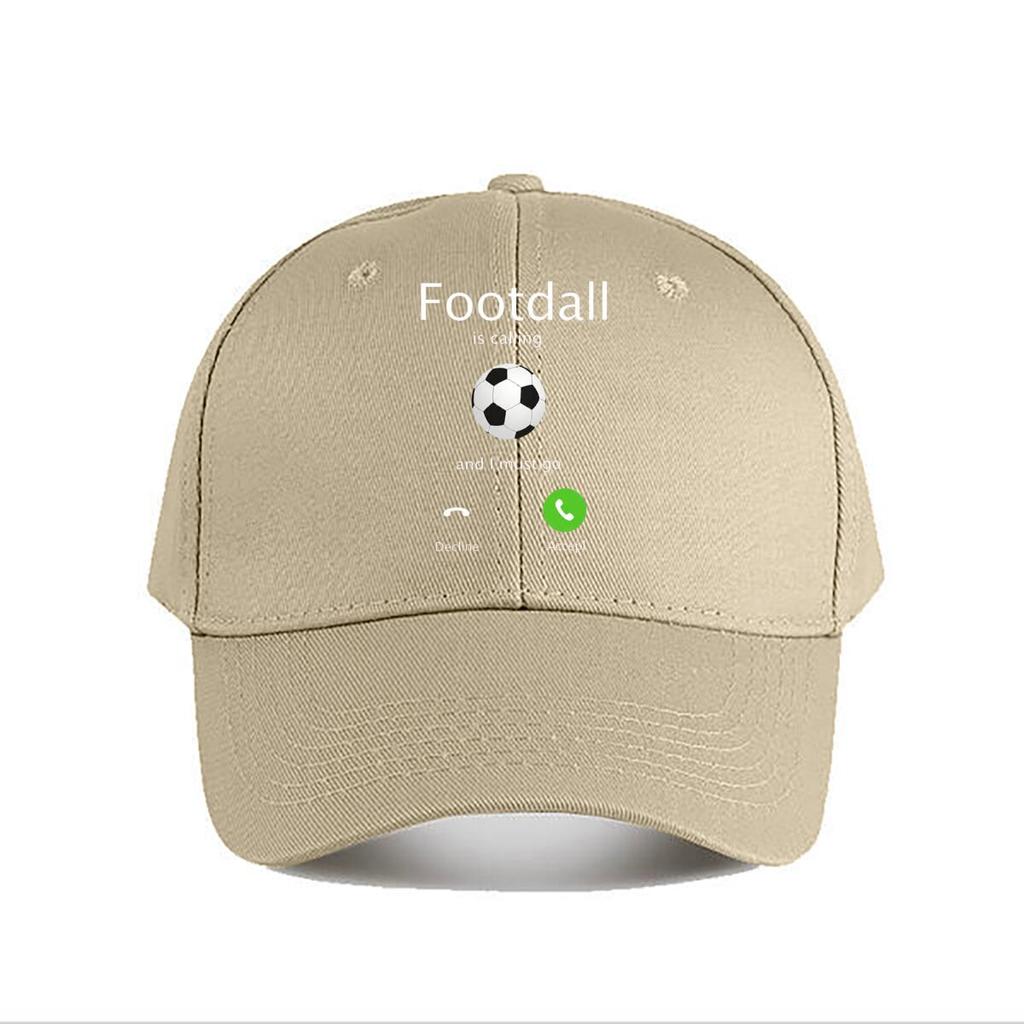 Football Calling Silicone Phone Case Baseball Cap Fashion Unisex Sunhat Womens Outdoor Sports