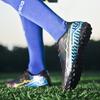 Football Boots Short Nail Rubber TF Artificial Lawn Professional Large Size Children Football Shoes Men's Low -top Large Size Training Shoes