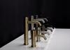 Silver Black Matte Basin Faucet Low Faucet Ontario Rea
