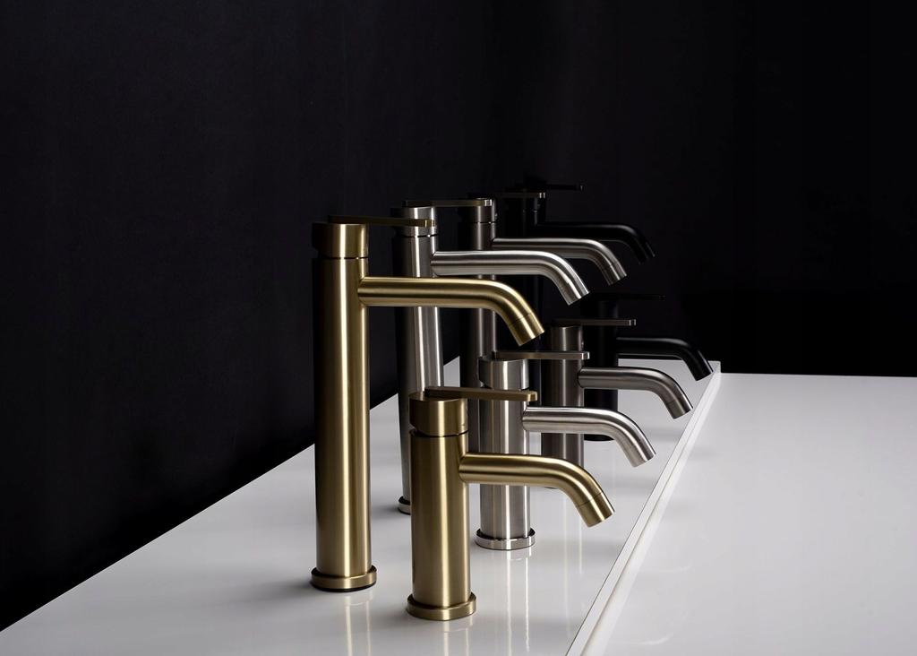 Silver Black Matte Basin Faucet Low Faucet Ontario Rea