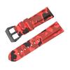 Universal Silicone Watch Band for Panerai - 20mm 22mm 24mm 26mm Soft Rubber Camouflage Sport Big Buckle Durable Strap for PAM Military Smart Watch