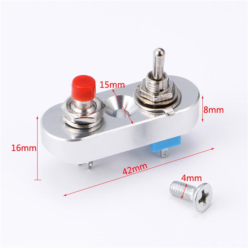 1pc Universal Motorcycle Handlebar Switch for Spotlight Headlight Horn ON/OFF Button Toggle Grip Switch Motorcycle Accessories