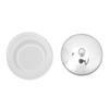 Nail Art Cup Exquisite Frosted Glass Nail Dappen Dish with Metal Lid for Manicure Shop Salon