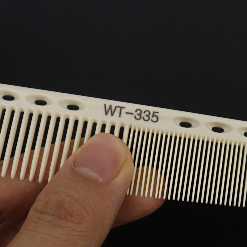 1 professional high-quality plastic hairdressing and anti-static comb, professional hair styling comb
