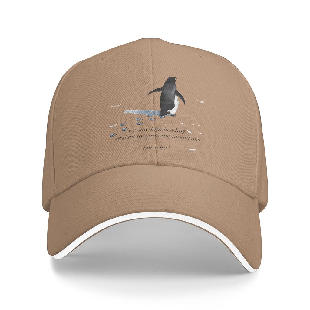 Nihilist Penguin But Why Meme Baseball Cap  Running Hippie Sun-Proof Trucker Hat Women Unisex Streetwear Design Baseball Caps