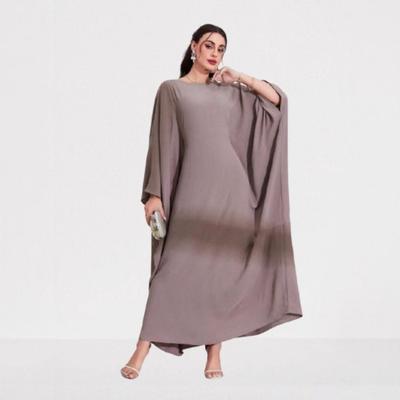 Fashionable and Elegant Women's Bat-sleeve Round-neck Dress