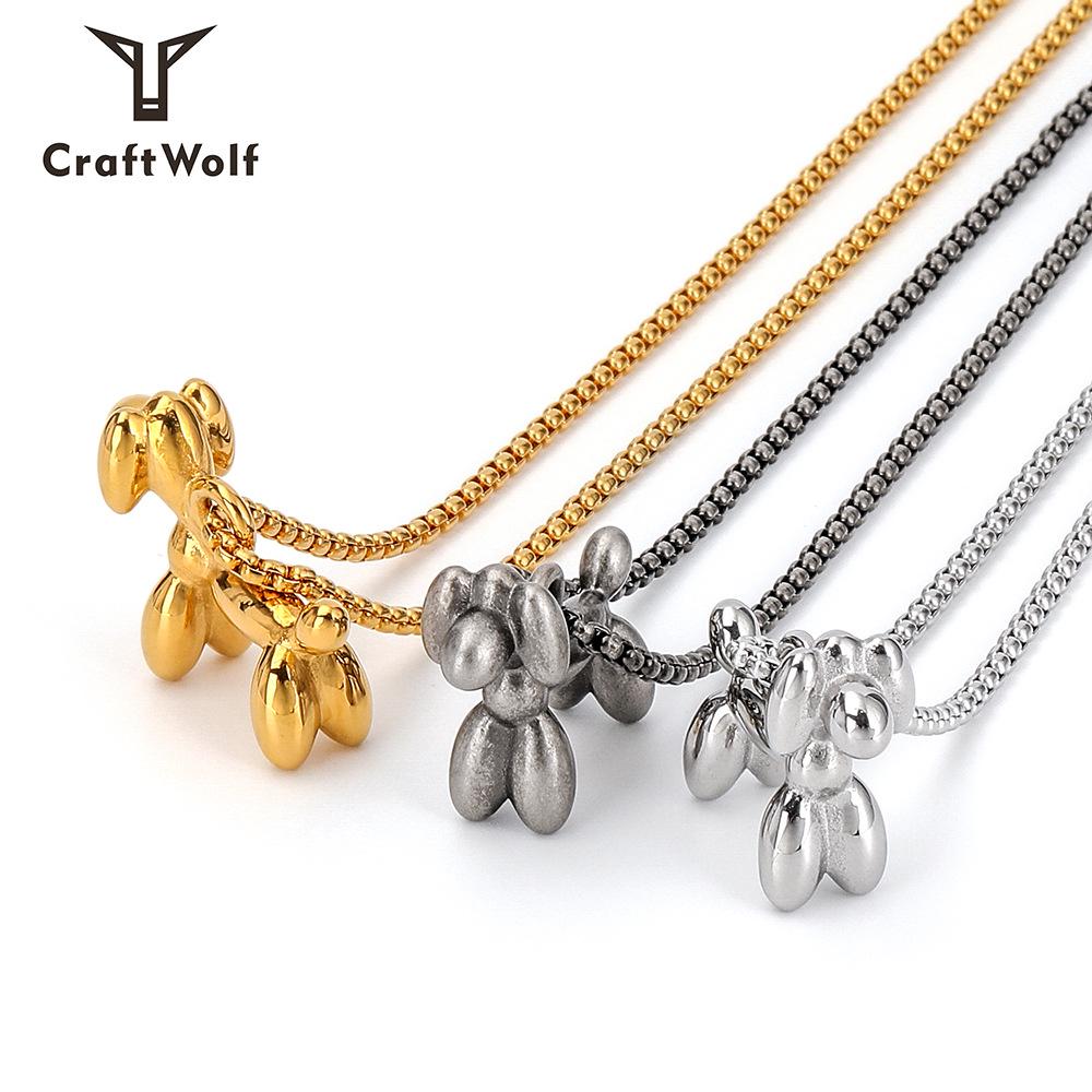 

Titanium Zodiac Balloon Pendant Necklace - Hip-Hop Style