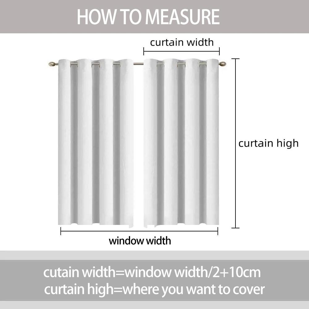 2pcs/set Horror Halloween Window Curtain Night Gate Skeleton Home Bedroom Living Room Decor Blackout Polyester Fabric Curtains