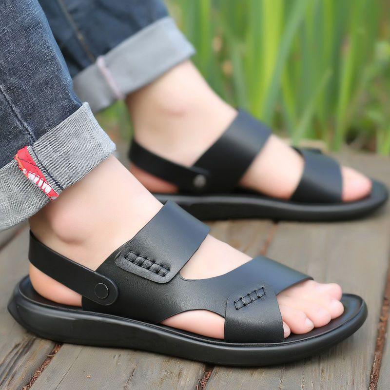 Men's Dual-Use Anti-Slip Outdoor Beach Sandals & Slippers