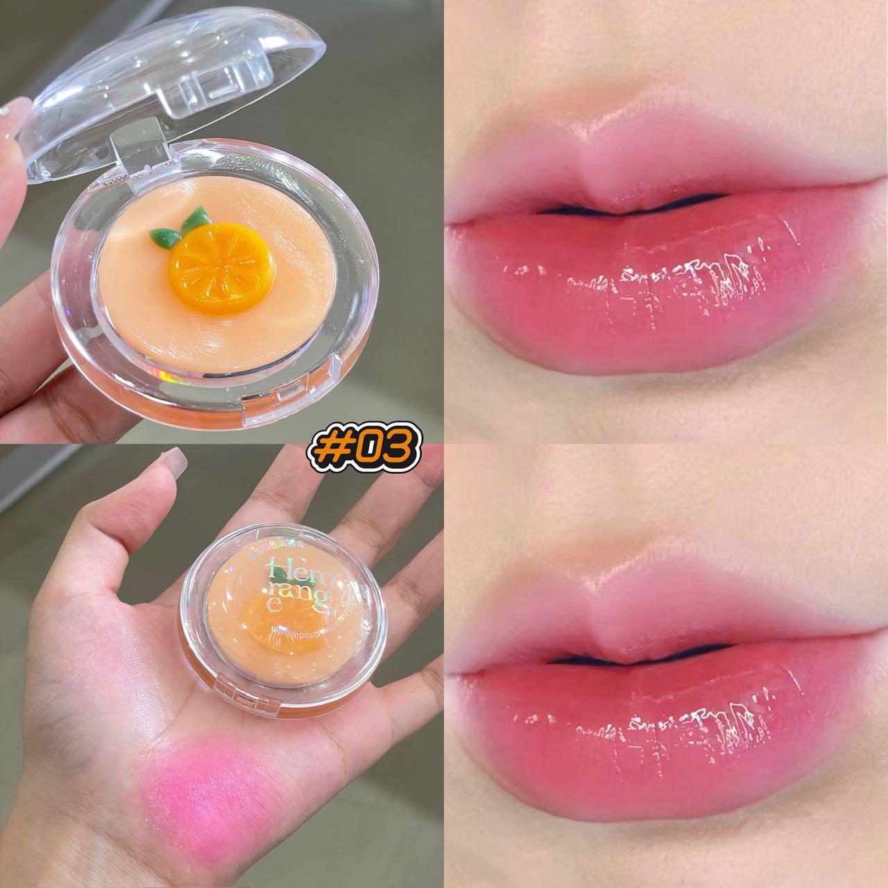 HERORANGE Tinted Lip Balm: Moisturizing, Hydrating, Anti-Dryness, Whitening Lip Care for Autumn/Winter.