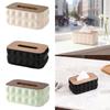 Facial Tissue Box Cover Napkin Paper Holder Case Modern Decoration Organizer Rectangular for