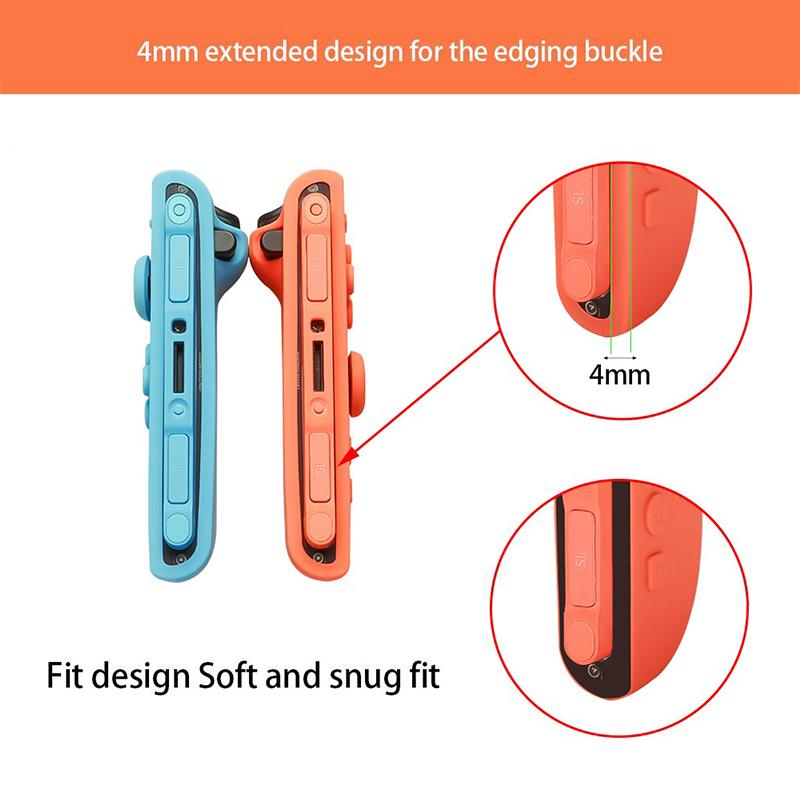 Soft Silicone Protective Case For Switch 2 Scratch & Shock Protection For Joypad 2 Perfect Fit Multicolor 2026