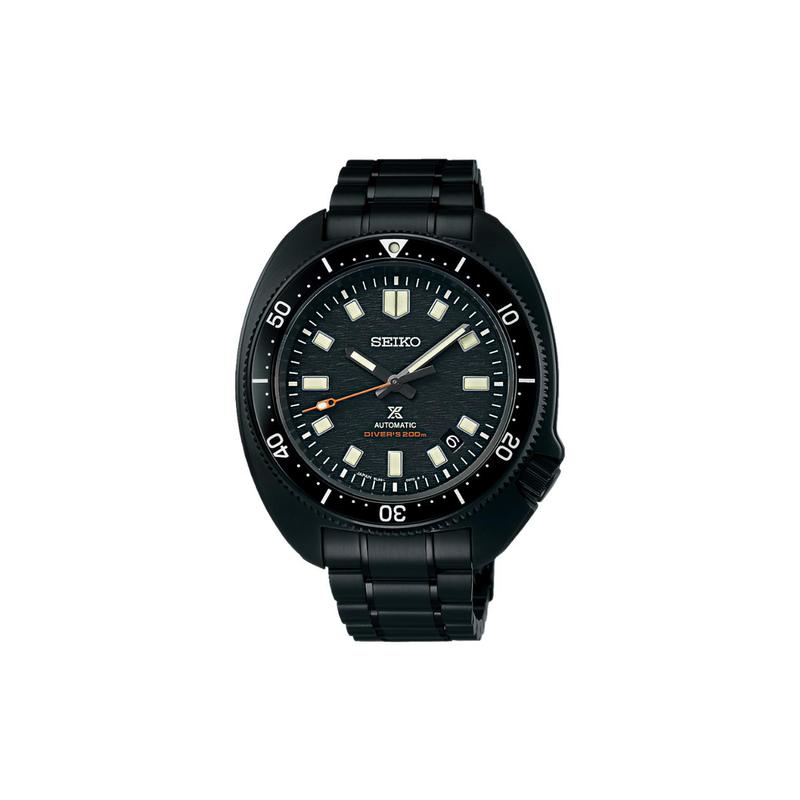 SEIKO prospex series 200 meters waterproof Automatic Steel Strap men s watch black dial SLA061J1 чёрный