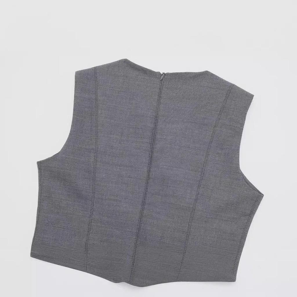 2024 European & American Women's Sleeveless Slim Street Fashion Dress