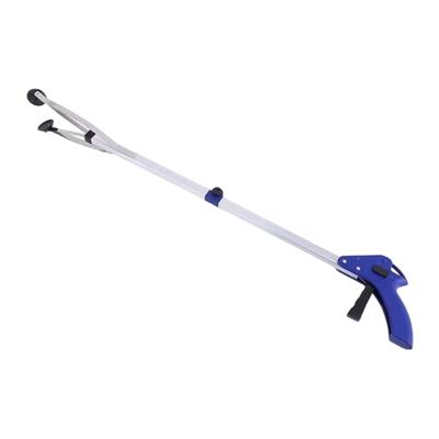 Pinza Alcance con Agarre de Goma Antideslizante y Punta de Ventosa, Diseño Plegable para Personas Mayores y Recogida de Basura