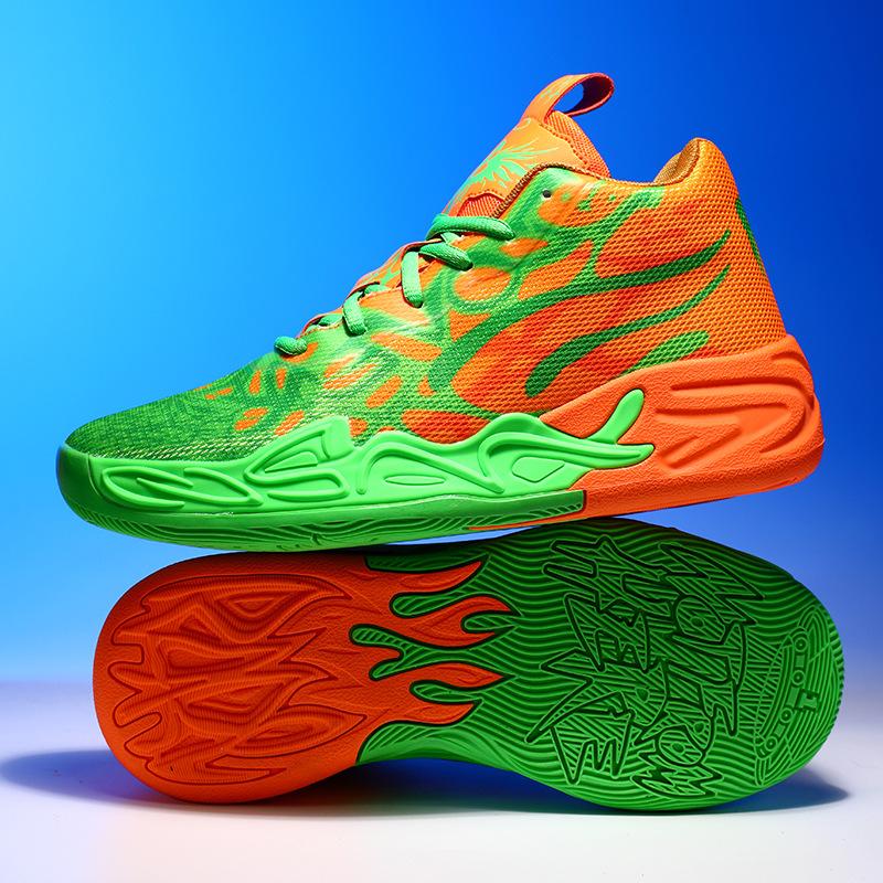 Mandarin Duck Basketball Shoes Three-ball 4th Generation Students Actual Combat Lightweight Men's and Women's Sports Shoes Amazon Xiyin Sports Shoes