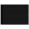 VidaXL Écran de Balcon, Brise-vue de Jardin, Écran de Protection, Écran d'Intimité Terrasse Extérieur, Noir 75x800 cm 100% 4000362